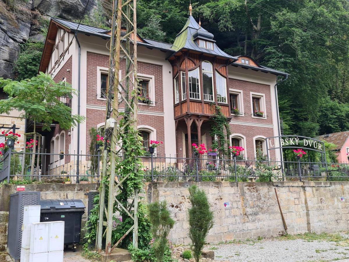 Apartmán Labský Dvůr Hřensko Exteriér fotografie